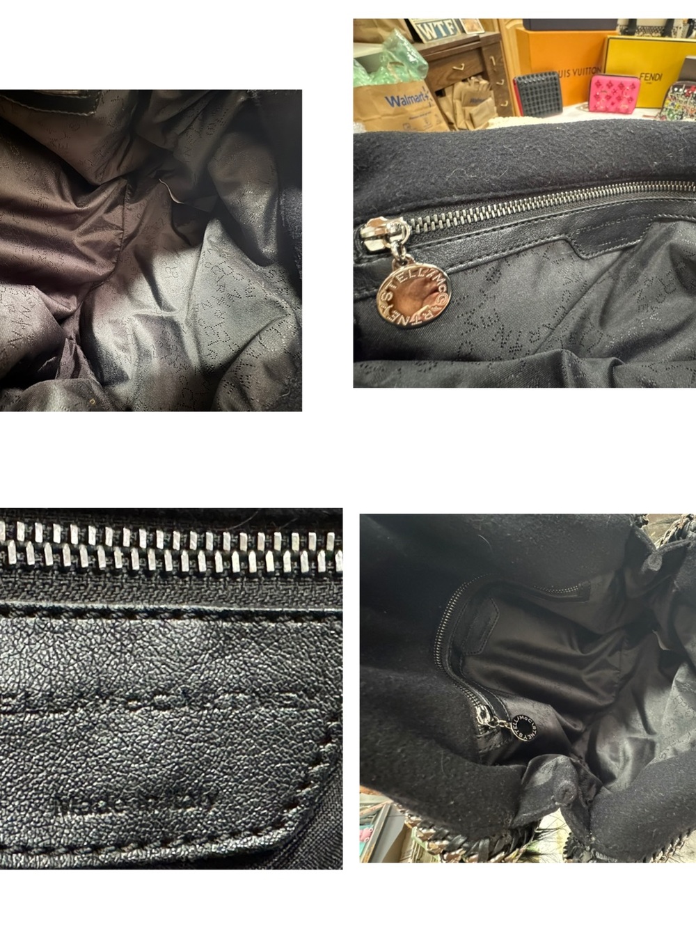 Stella McCartney Falabella faux fur bag with original dust bag EUC - Picture 9 of 11